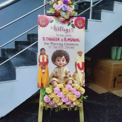 Marriage decoration setup for weddings in Chennai
